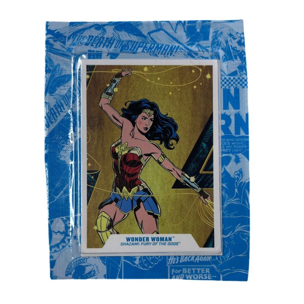McFarlane DC Wonder Woman Shazam Fury of the Gods Character Trading Card